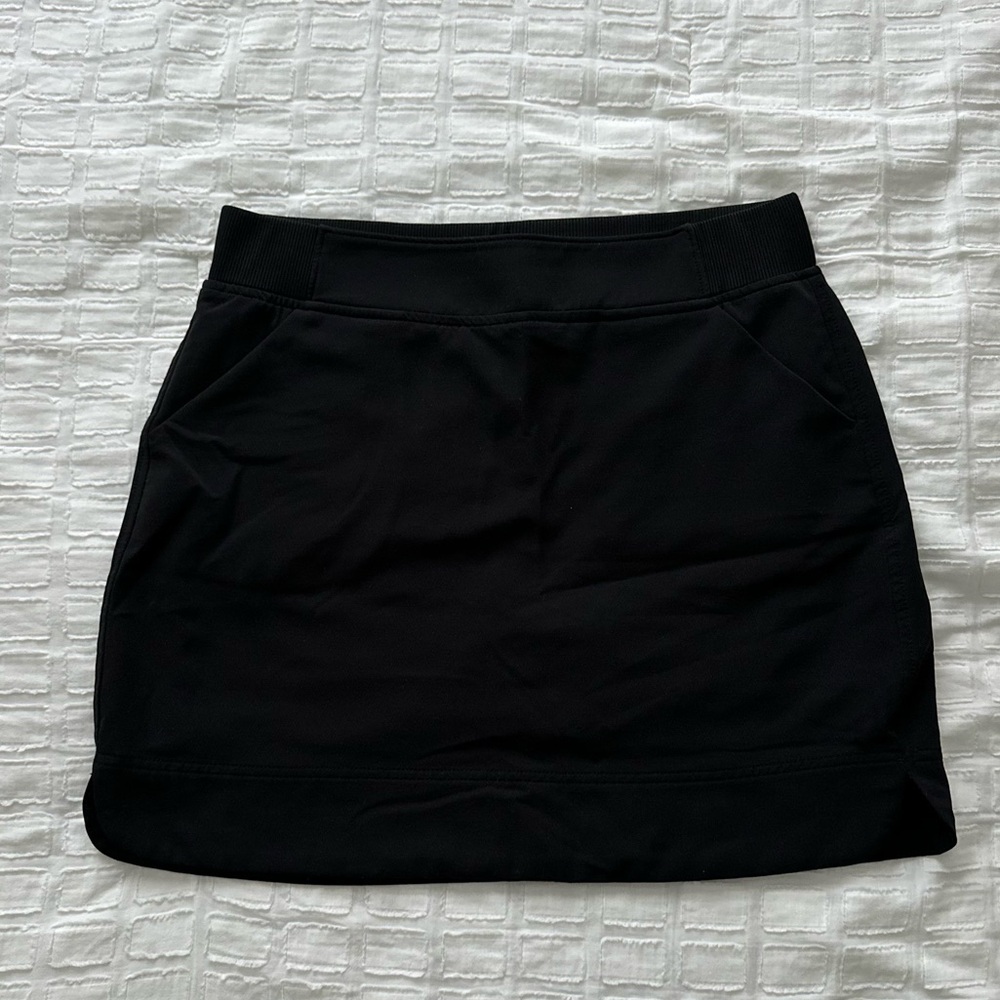 Black Mini Tennis Skirt
